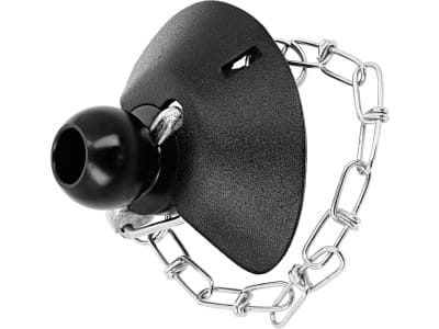 Kugelfangprofil "High Performance" Kat. 1, 22,1 x 44 mm, für Unterlenkerfanghaken, mit Kette und Klappsplint, 91449