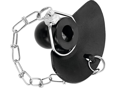 Kugelfangprofil "High Performance" Kat. 1, 22,1 x 44 mm, für Unterlenkerfanghaken, mit Kette und Klappsplint, 91449