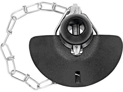 Kugelfangprofil "High Performance" Kat. 1, 22,1 x 44 mm, für Unterlenkerfanghaken, mit Kette und Klappsplint, 91449
