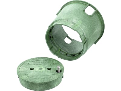 rainpro Ventilbox "VBC" rund Ø außen 250 mm; 335 mm, mit abschließbarem Deckel, VBC-1010 rainpro Ventilbox "VBC" rund Ø außen 250 mm; 335 mm, mit abschließbarem Deckel, VBC-1010