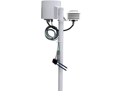 METOS® Wetterstation "Basic 6" mit 6 Sensoren und Stationsmast zzgl. Servicevertrag, 700224