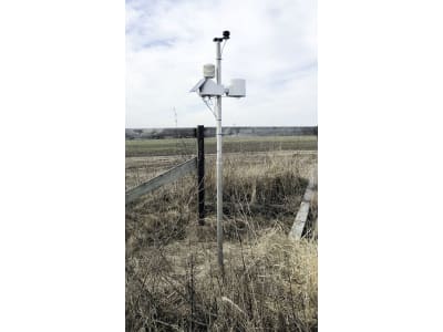 METOS® Wetterstation "Eco 5" mit 5 Sensoren und Stationsmast zzgl. Servicevertrag, 700271