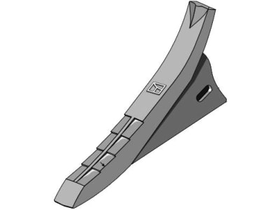 Industriehof® Scharspitze 450 x 70 x 38 mm, für Grubber Maschio, 101.5124 Industriehof® Scharspitze 450 x 70 x 38 mm, für Grubber Maschio, 101.5124