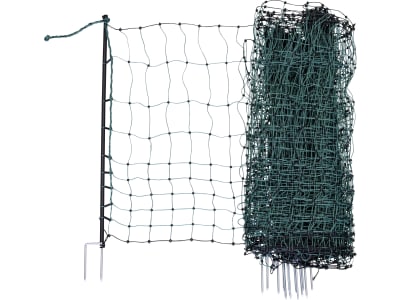 KERBL Begrenzungszaun "Camping Net" 80 cm/20 m, Doppelspitze, nicht stromführend, 292227