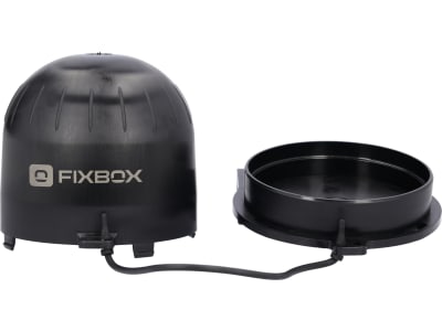 GADGETME Aufbewahrungsbox "Fixbox" für Schutzkappe für Anhängekupplung mit 50 und 80 mm Kugeldurchmesser, 100052