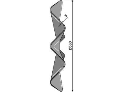 NIAUX 200 Eggenscheibe 560 x 5 mm, ZB Vierkant, 41 x 41 mm, gewölbt, gewellt, für universal, 31-456040 NIAUX 200 Eggenscheibe 560 x 5 mm, ZB Vierkant, 41 x 41 mm, gewölbt, gewellt, für universal, 31-456040