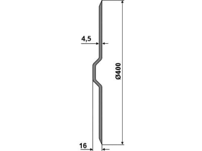 NIAUX 200 Säscheibe 400 x 4,5 mm, LK 104 mm, gewölbt, gezahnt, für Kerner, Väderstad, 31-34000 NIAUX 200 Säscheibe 400 x 4,5 mm, LK 104 mm, gewölbt, gezahnt, für Kerner, Väderstad, 31-34000