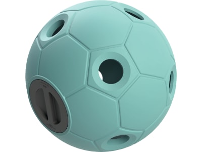 KERBL Futterball "Soccer" Ø 400 mm, aquamarin, für Pferde, 3210445 