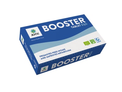 AHV Booster Tablet EQO (Bio) für Rinder bei Herausforderungen rund um die Energieversorgung  10 St. Schachtel