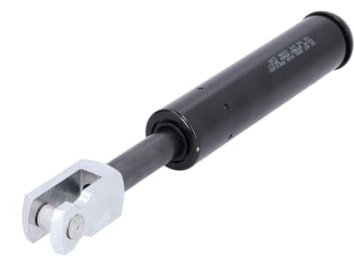 Gasdruckfeder 135 – 220 mm, 1.300 N, mit Gabelgelenk/Kappe, für Fritzmeier Frontscheibe M 701, M 702, M 703 Gasdruckfeder 135 – 220 mm, 1.300 N, mit Gabelgelenk/Kappe, für Fritzmeier Frontscheibe M 701, M 702, M 703