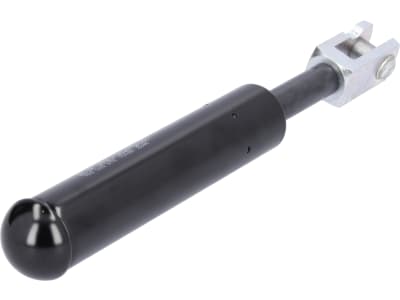 Gasdruckfeder 135 – 220 mm, 1.300 N, mit Gabelgelenk/Kappe, für Fritzmeier Frontscheibe M 701, M 702, M 703 Gasdruckfeder 135 – 220 mm, 1.300 N, mit Gabelgelenk/Kappe, für Fritzmeier Frontscheibe M 701, M 702, M 703