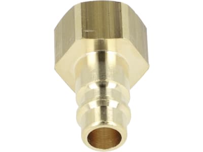 Druckluftstecker R 3/8" IG, NW 7,2 mm, Messing