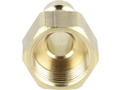 Druckluftstecker R 3/8" IG, NW 7,2 mm, Messing