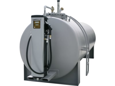 Cemo Tankanlage 20.000 l, für Diesel; RME, stationär, oberirdisch, mit Konsole für Zapfsäule, ohne Zapfsäule, ohne Pumpe, 8596