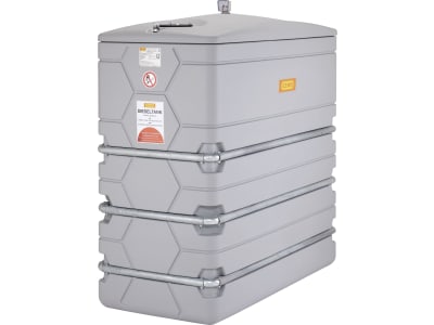 Cemo Lagertank "Cube Slimline Outdoor" 2.000 l, für Diesel; Biodiesel; Heizöl, stationär, ohne Zubehör, ohne Pumpe, 11664 Cemo Lagertank "Cube Slimline Outdoor" 2.000 l, für Diesel; Biodiesel; Heizöl, stationär, ohne Zubehör, ohne Pumpe, 11664