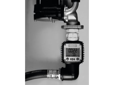 Cemo Durchflusszähler "K24" digital, für Diesel, für Tankanlage DT-Mobil Easy 430, 460, 600 l, 8908 Cemo Durchflusszähler "K24" digital, für Diesel, für Tankanlage DT-Mobil Easy 430, 460, 600 l, 8908