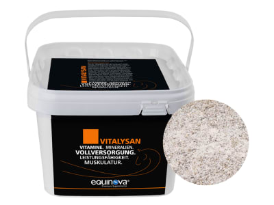 Equinova Vitalysan Powder Mineralfutter mit essentiellen Aminosäuren 3 kg Eimer