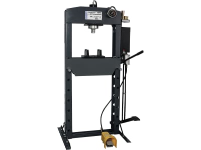 KUNZER Werkstattpresse 30 t, Hub 160 mm, für Werkstätten im PKW- und Nutzfahrzeug-Bereich, 7WPR30 KUNZER Werkstattpresse 30 t, Hub 160 mm, für Werkstätten im PKW- und Nutzfahrzeug-Bereich, 7WPR30