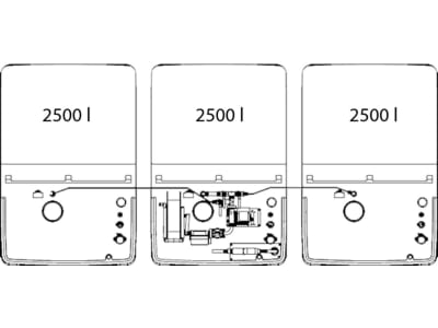 Cemo Erweiterungstank "Cube Outdoor" für Diesel, für Tankanlage Cube Outdoor Basic und Premium