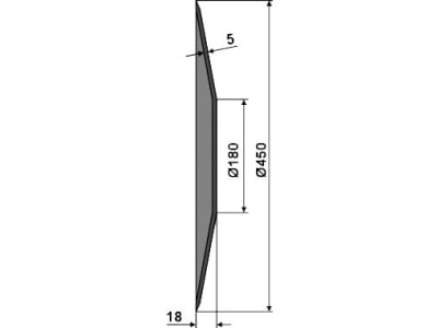 NIAUX 200 Eggenscheibe 450 x 5 mm, LK 98 mm, gewölbt, gezahnt, flacher Ansatz, für Rabe, Vogel & Noot, 31-0619 NIAUX 200 Eggenscheibe 450 x 5 mm, LK 98 mm, gewölbt, gezahnt, flacher Ansatz, für Rabe, Vogel & Noot, 31-0619