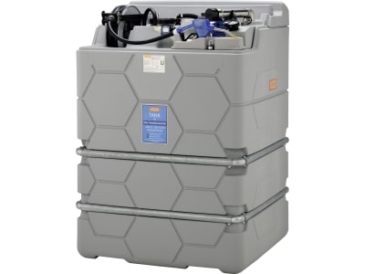 Cemo Tankanlage "Cube Adblue® Indoor Premium" 1.500 l für AdBlue®, stationär, 230 V-Elektropumpe, ohne Deckel, 10434