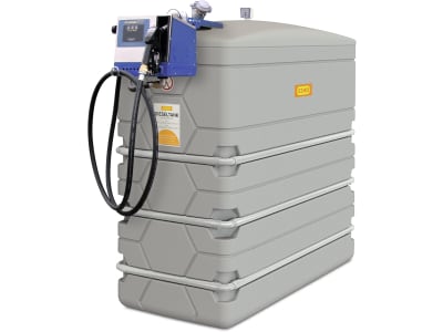 Cemo Tankanlage "Cube Slimline" 2.000 l, für Diesel; Biodiesel, stationär, mit Zubehör-Paket zur Aufstellung im Freien, 230 V-Elektropumpe, 11682 Cemo Tankanlage "Cube Slimline" 2.000 l, für Diesel; Biodiesel, stationär, mit Zubehör-Paket zur Aufstellung im Freien, 230 V-Elektropumpe, 11682