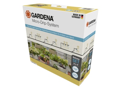 GARDENA Micro-Drip-System Tropfbewässerung Set Balkon (15 Pflanzen) - Aktion  13401-32   13401-32