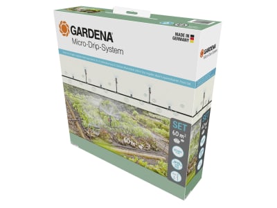 Gardena Micro-Drip-System Tropfbewässerung Set Gemüse-/Blumenbeet (60 m²) - Aktion 13450-32 13450-32 Gardena Micro-Drip-System Tropfbewässerung Set Gemüse-/Blumenbeet (60 m²) - Aktion 13450-32 13450-32