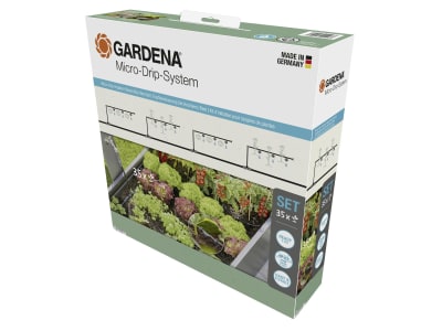 GARDENA Micro-Drip-System Tropfbewässerung Set Hochbeet/Beet (35 Pflanzen) -Aktion 13455-32   13455-32