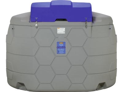 Cemo Tankanlage "Cube Adblue® Outdoor Basic" 5.000 l für AdBlue®, stationär, 230 V-Elektropumpe, mit Deckel und Heizlüfter, 11028