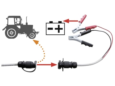 Cemo Stecker 3-polig 6 – 24 V, für Tankanlage DT-Mobil Easy, 10229