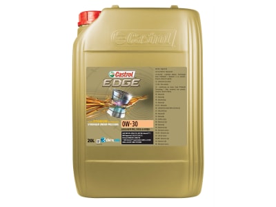 Castrol EDGE 0W-30 20 Liter Kanister SAE 0W-30  Motoröl, Leichtlauföl, für PKW