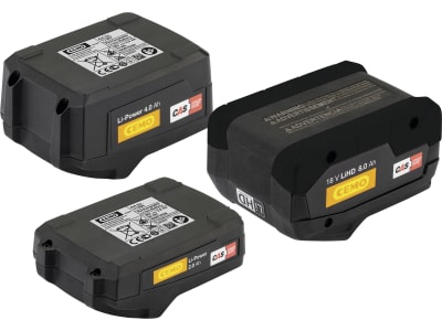 Cemo Ersatzakku 18 V Cordless Alliance System (CAS), für Akku-Trolleys und Tankanlagen mit dem CAS Akku-System Cemo Ersatzakku 18 V Cordless Alliance System (CAS), für Akku-Trolleys und Tankanlagen mit dem CAS Akku-System