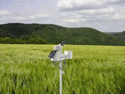 METOS® Wetterstation "Eco 6" mit 6 Sensoren und Stationsmast zzgl. Servicevertrag