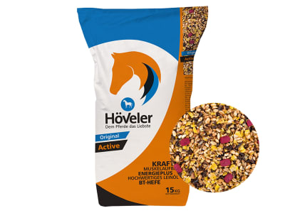 Höveler Active energiereiches Getreidemüsli für Sportpferde 15 kg Sack Höveler Active energiereiches Getreidemüsli für Sportpferde 15 kg Sack