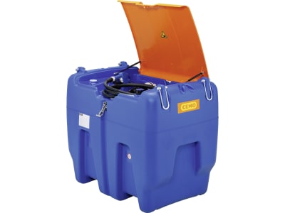 Cemo Tankanlage "Blue-Mobil Easy" 620 l, für AdBlue®, mobil, 12 V-Pumpe, mit Deckel, 11927