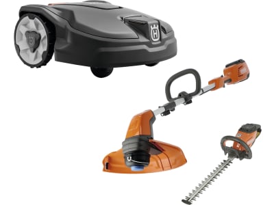Husqvarna® Mähroboter "Automower® 315 Mark II" für Rasenflächen bis 1.500 m², Set mit Akku-Trimmer und Akku-Heckenschere, 9705268-12 Husqvarna® Mähroboter "Automower® 315 Mark II" für Rasenflächen bis 1.500 m², Set mit Akku-Trimmer und Akku-Heckenschere, 9705268-12