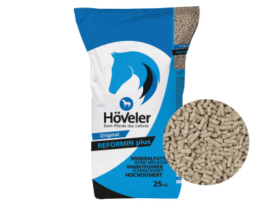 Höveler Reformin Plus pelletiertes Mineralfutter ohne Melasse 25 kg Sack