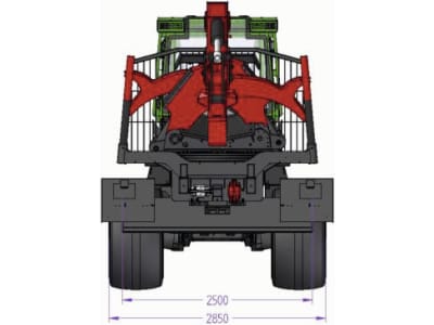 Noe Forsttraktor "NF 210-8R" 8-Rad