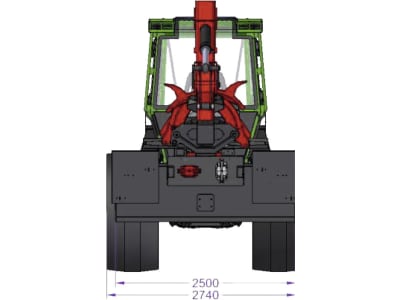 Noe Forsttraktor "NF 170-4R" 4-Rad