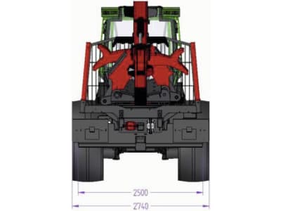 Noe Forsttraktor "NF 160-6R" 6-Rad