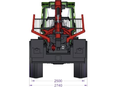 Noe Forsttraktor "NF 210-4R" 4-Rad