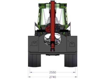 Noe Forsttraktor "NF 160-4R" 4-Rad