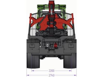 Noe Forsttraktor "NF 210-6R" 6-Rad