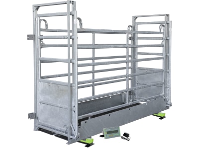 KERBL Tierwaage "AniScale" Wägebereich 0 – 1.500 kg, mit Fangstand, 291355 KERBL Tierwaage "AniScale" Wägebereich 0 – 1.500 kg, mit Fangstand, 291355