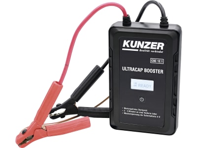 KUNZER Starthilfe "Ultracap Booster" Startstrom 12 V 800 A, mit Ultrakondensatortechnik, CSC 12.1