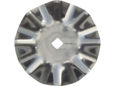 NIAUX 200 Eggenscheibe 560 x 5 mm, ZB Vierkant, 41 x 41 mm, gewellt, für universal, 31-456040