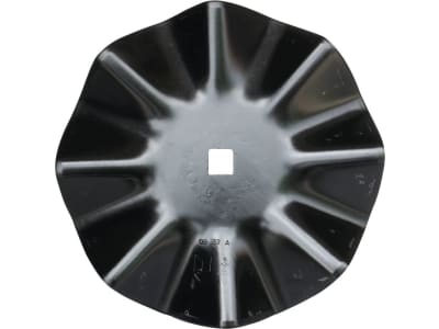 NIAUX 200 Eggenscheibe 490 x 5 mm, ZB Vierkant, 31 x 31 mm, gewölbt, gewellt, für universal, 31-451030 NIAUX 200 Eggenscheibe 490 x 5 mm, ZB Vierkant, 31 x 31 mm, gewölbt, gewellt, für universal, 31-451030