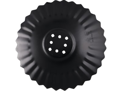 NIAUX 200 Eggenscheibe 560 x 5 mm, LK 80/110 mm, gewölbt, gewellt, gezahnt, für Agrisem, 31-1028 NIAUX 200 Eggenscheibe 560 x 5 mm, LK 80/110 mm, gewölbt, gewellt, gezahnt, für Agrisem, 31-1028