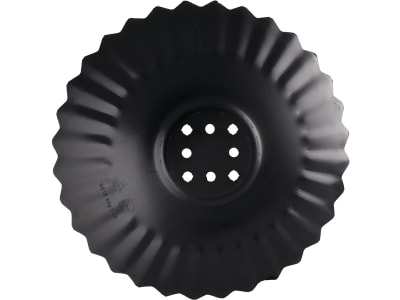 NIAUX 200 Eggenscheibe 610 x 5 mm, LK 80/110 mm, gewölbt, gewellt, gezahnt, für Agrisem, 31-1029 NIAUX 200 Eggenscheibe 610 x 5 mm, LK 80/110 mm, gewölbt, gewellt, gezahnt, für Agrisem, 31-1029